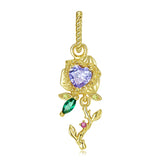 December Flower Language Pendant DIY Bracelet S925 Silver