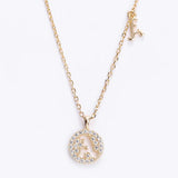 925 Silver Zircon Pendant Necklace Girl Jewelry Gift For Women
