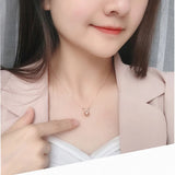 925 Silver Lace Ribbon Christmas Bell Necklace Pendant Xmas Gift