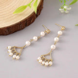 Freshwater Pearl Drop Earrings for Women Gift Jewelry
