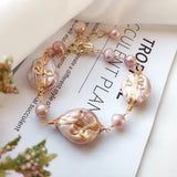 Baroque Pearls Adjustable Bracelets for Wedding