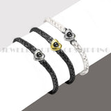 Projection Heart Bracelet Fine Steel Material Unique Holiday Gift