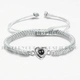 Projection Heart Bracelet Fine Steel Material Unique Holiday Gift