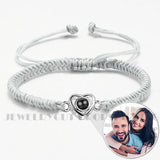 Projection Heart Bracelet Fine Steel Material Unique Holiday Gift