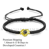 Projection Heart Bracelet Fine Steel Material Unique Holiday Gift