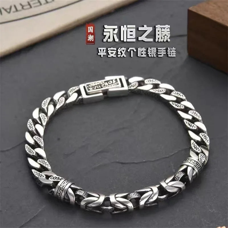 Retro Eternal Vine Couple Bracelet Antique Craft Accessories