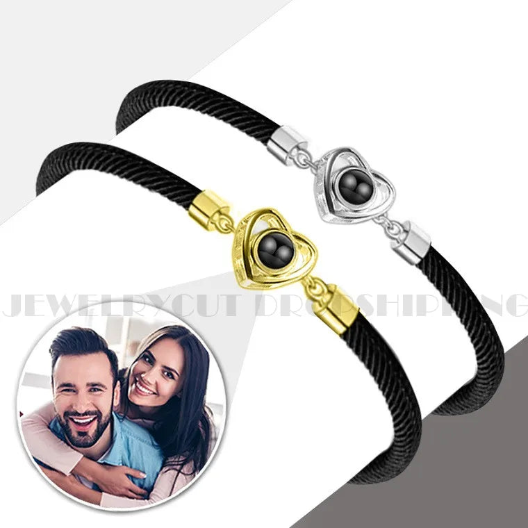 Personalized Heart Bracelet Holiday Gift