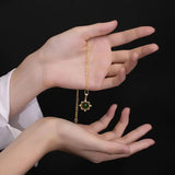 S925 Silver Hetian Jade Green Jade SUNFLOWER Pendant Necklace Set