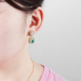 S925 Sterling Silver Zircon Stud Earrings for Women