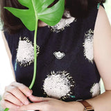 Ethnic Style Hetian Jade Flower Charm Ladies Brooch Dress Jewelry