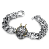 Silver Men's Ring Chain Retro Dragon Xiao Nine Days