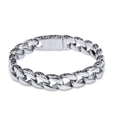 Silver Personality Men's Bracelet Retro Niche Lace Totem