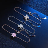 S925 Silver Rotating Ring Necklace Set