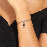 Violent Doll Bear Pendant S925 Silver Bracelet Pendant
