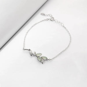 Willow Shape Silver Bracelet for Students