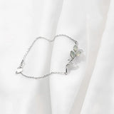 Willow Shape Silver Bracelet for Students