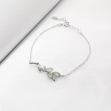Willow Shape Silver Bracelet for Students