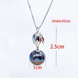 925 Silver Pearl Pendant Necklace - Women's Jewelry