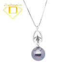 925 Silver Pearl Pendant Necklace - Women's Jewelry
