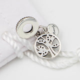 Family Heritage Tree Of Life Pendant Beads 925 Sterling Silver Charm Bracelet