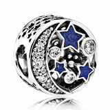 Openwork Loving Circle Love Heart Crystal Bead Charms Fit Europe Bracelet