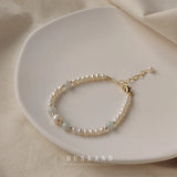 14K Filled Baroque Pearl Bracelet for Women