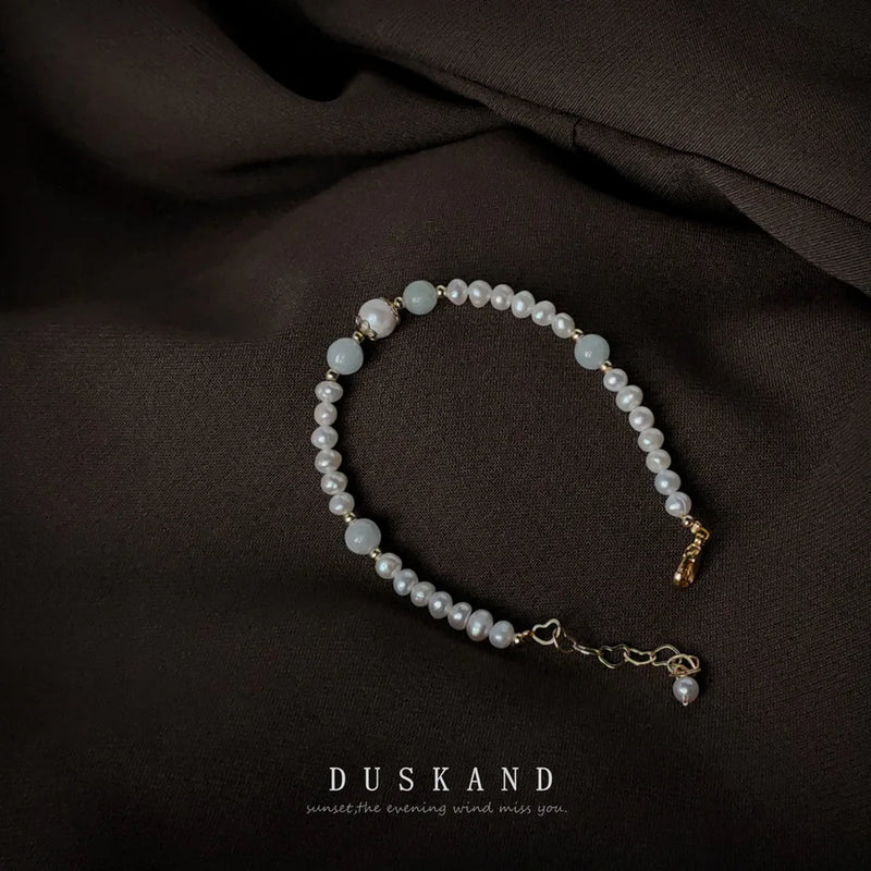 14K Filled Baroque Pearl Bracelet for Women