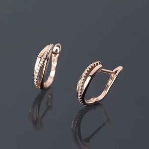 S925 Sterling Silver Diamond Layered Earrings