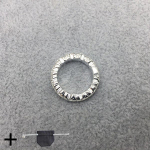 925 Silver Spanish Bear Ring With Velvet Bag Women Jewelry Gift