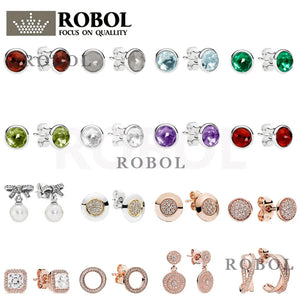 Boutique 925 Silver Earrings Autumn Jewelry & Generous