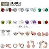 Boutique 925 Silver Earrings Autumn Jewelry & Generous