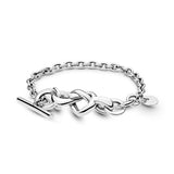 925 Sterling Silver Knotted Bracelet for Women Beadwork DIY European Beads