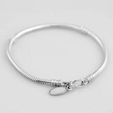Snake Chain Bracelet Bangle for 925 Silver Bead Charm Jewelry