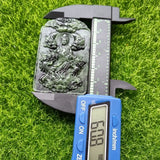 Jade Medicine King Shi Jiulong Guardian Guanyin Pendants