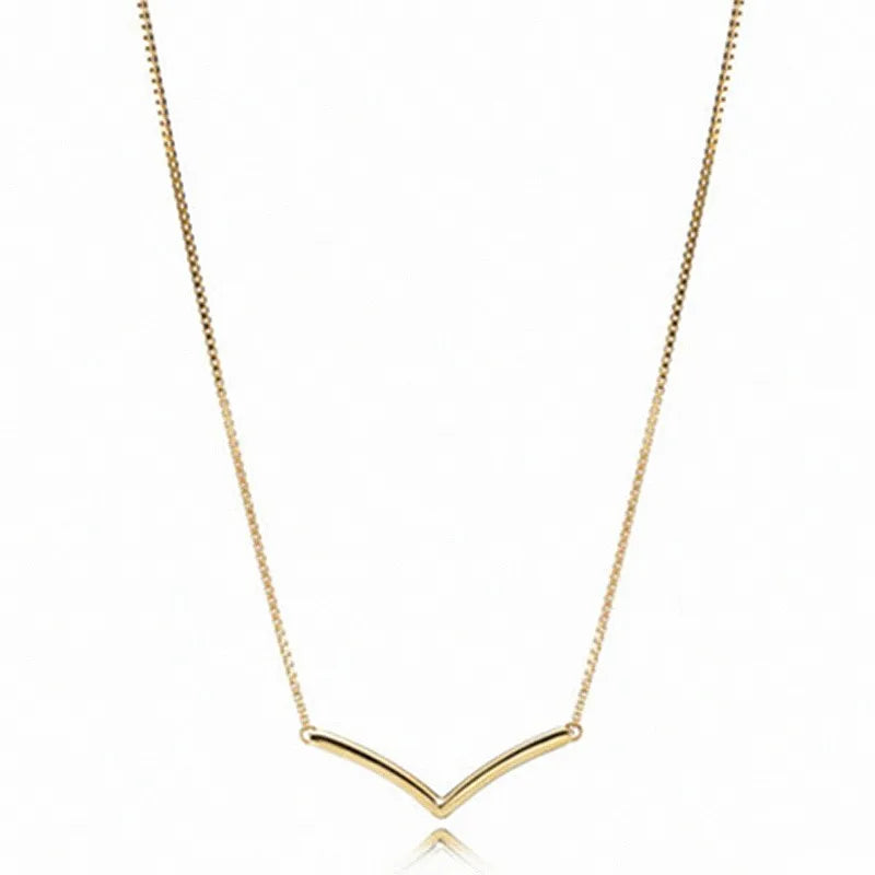 925 Sterling Silver Shining Wish Necklace for Women