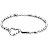 925 Sterling Silver Snake Chain Bracelet Bangle