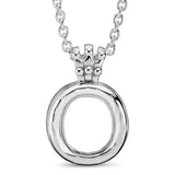 Moments Crown Logo Signature Locket Necklace 925 Sterling Silver