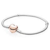 925 Sterling Silver Moments Rose Love Bracelet for Women