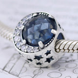 Moon & Night Sky Rainbow Charm Beads for 925 Silver Bracelet DIY Jewelry