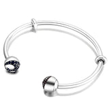 Adjustable Tennis Bracelet Clasp for 925 Sterling Silver Charm Jewelry DIY