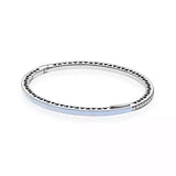 Multicolor Radiant Hearts Bangle 925 Silver Bracelet for Women