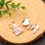 Baroque Freshwater Pearl Clip Earrings Women's Party Jewelry