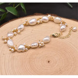 Baroque Pearl Bracelet Dangle Chain for Women Party Jewellery