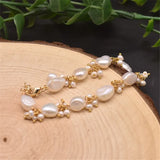 Baroque Pearl Bracelet Dangle Chain for Women Party Jewellery