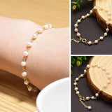 Natural Freshwater Pearl Adjustable Bracelet Bangle for Women
