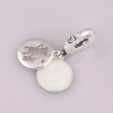 Bear & Rabbit Perfect Pals Pendant Beads Bracelet Charm DIY Jewelry