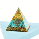 Orgon Pyramid Powerful Orgone Generator Resin Decorative Fengshui Craft