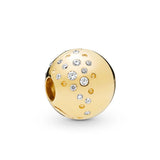 925 Sterling Silver Clip Charm for DIY Bracelet Wedding Gift