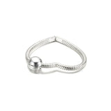 Pan Moments Heart Charm Holder Pendant 925 Sterling Silver Jewelry
