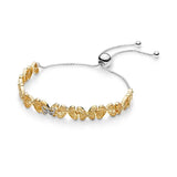Pan Charm Chain Snake Bracelet 925 Silver Adjust Women's DIY Jewelry